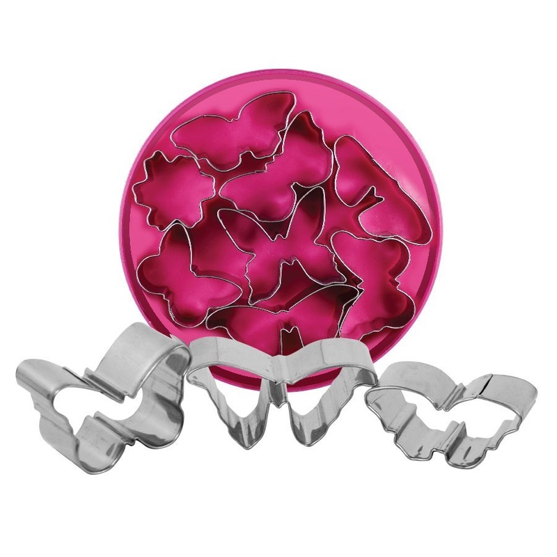 Butterfly Cutter Set Stainless Steel