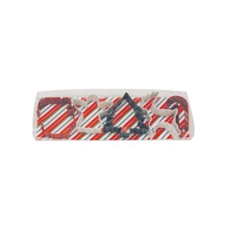 Christmas Cookie Cutter Set Poly Resin 5 Pcs.