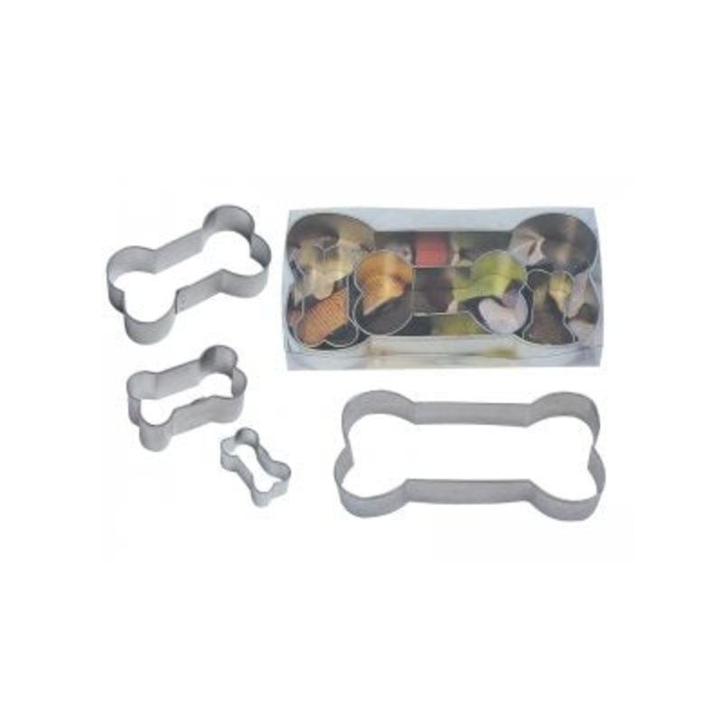 Dogbone Cookie Cutter Set 4 Pcs.