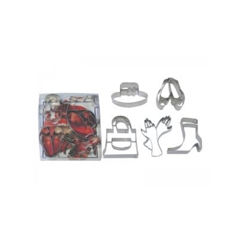 Fashionista Cookie Cutter Set 5 Pcs.