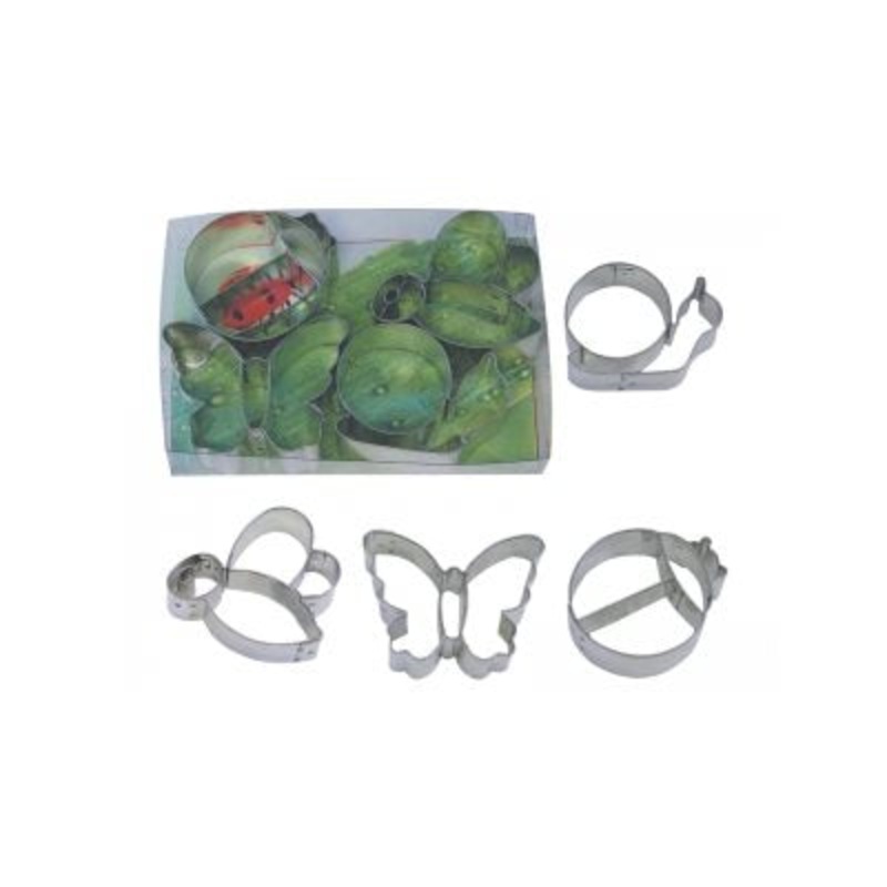 Garden Friends Cookie Cutter Set Poly Resin 4 Pcs.