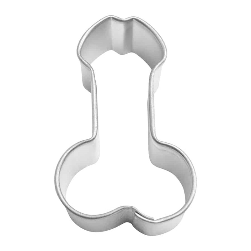 Mini Male Anatomy Cookie Cutter 1 3/4"