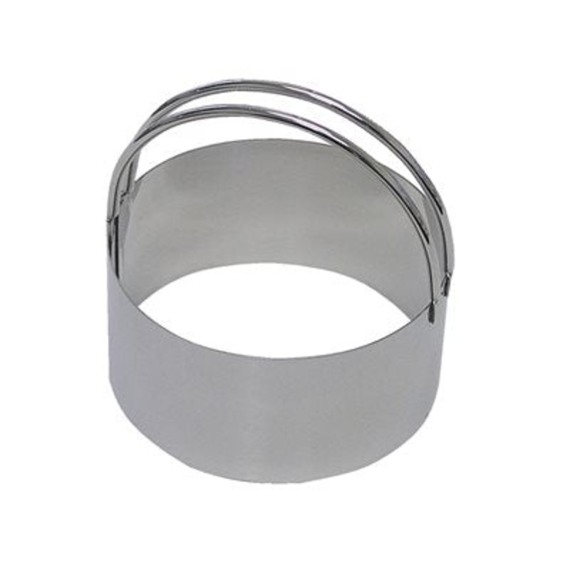 Plain Round Biscuit Cookie Cutter-Stainless Steel  1 1/2 Inch