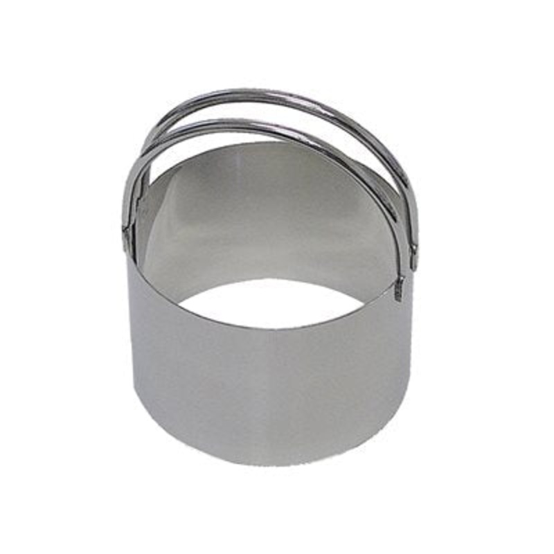 Plain Round Biscuit Cookie Cutter-Stainless Steel  2 1/3 Inch