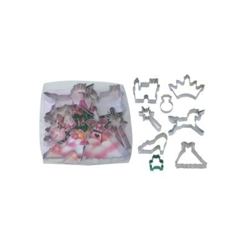 Princess Cookie Cutter Set 8 Pcs.