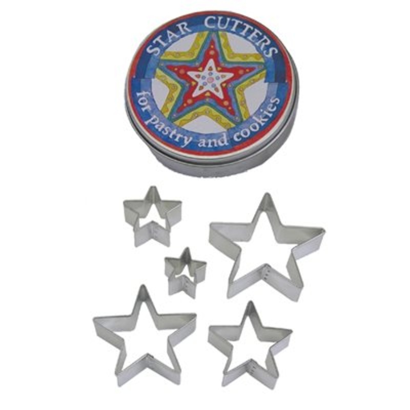 Star Cookie Cutter Set of 5