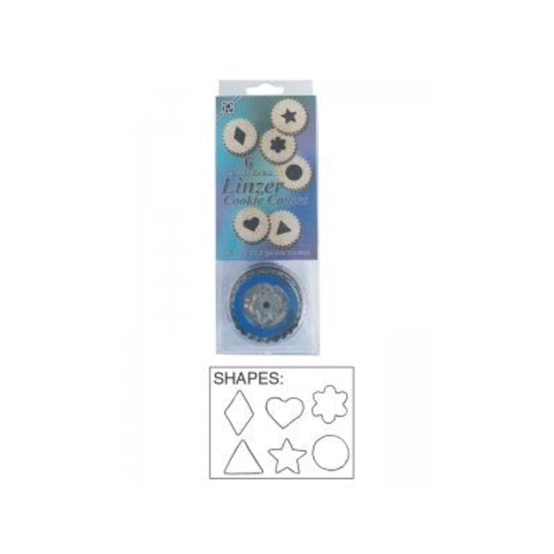Traditional Linzer Cookie Cutter Set 6 Pcs.