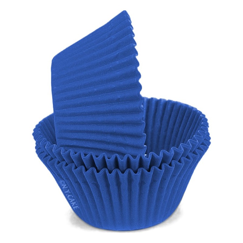 Blue Jumbo Cupcake Baking Cup Liner