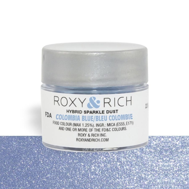 Colombia Edible Blue Hybrid Sparkle Dust By Roxy Rich 2.5 gram