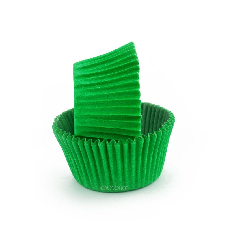 Green Standard Cupcake Baking Cup Liner -Pack of  32