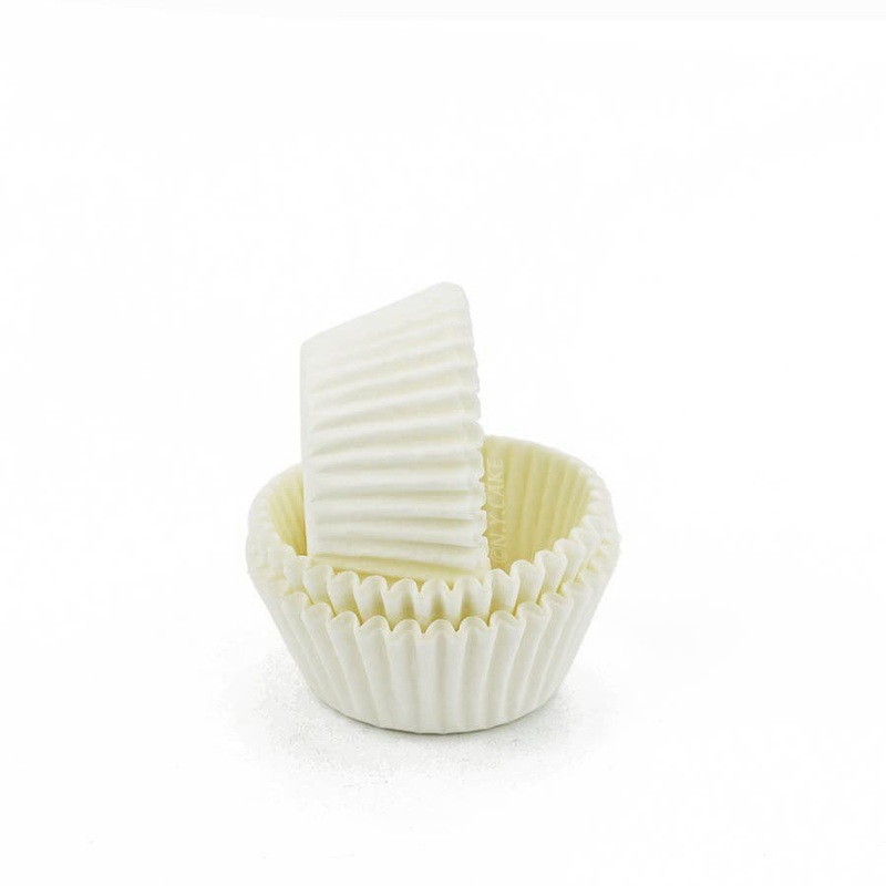 White Greaseproof Mini Cupcake Baking Cup Liner