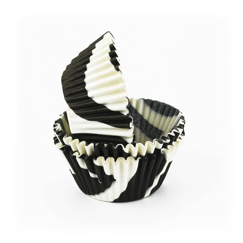 Zebra Stripe Standard Cupcake Baking Cup Liner