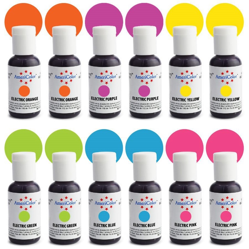 Electric Airbrush Color Kit  12 ct By Americolor