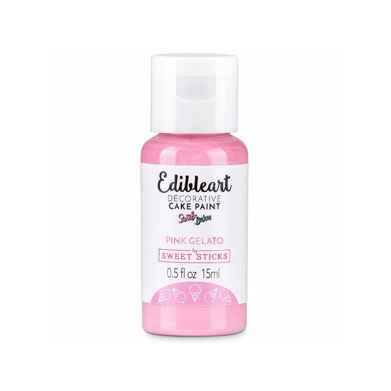 Pink Gelato Edible Art Paint By Sweet Sticks