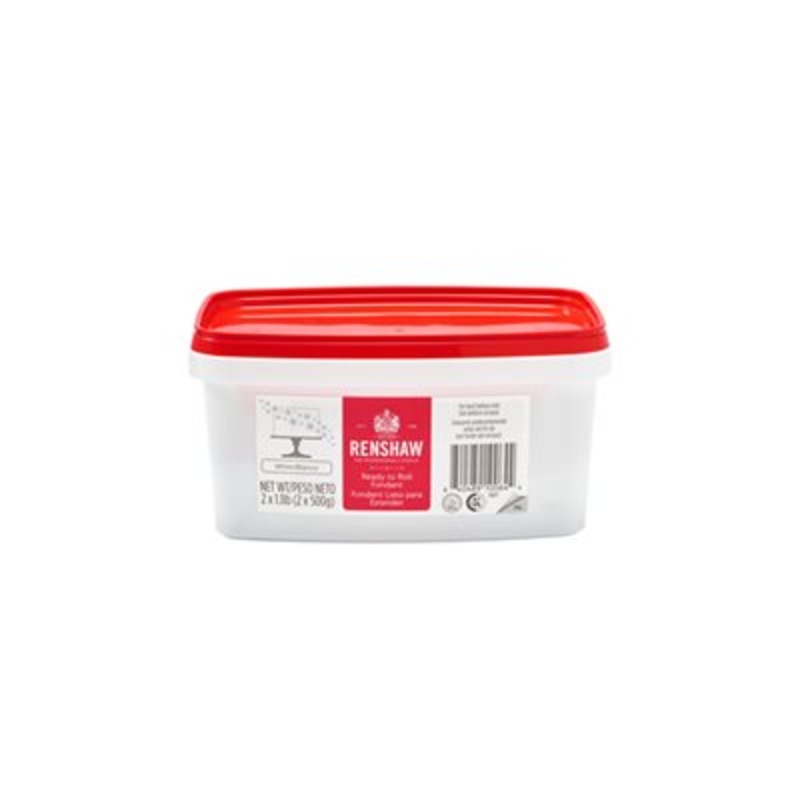 Ready to Roll White Fondant 2.2 Pounds By Renshaw