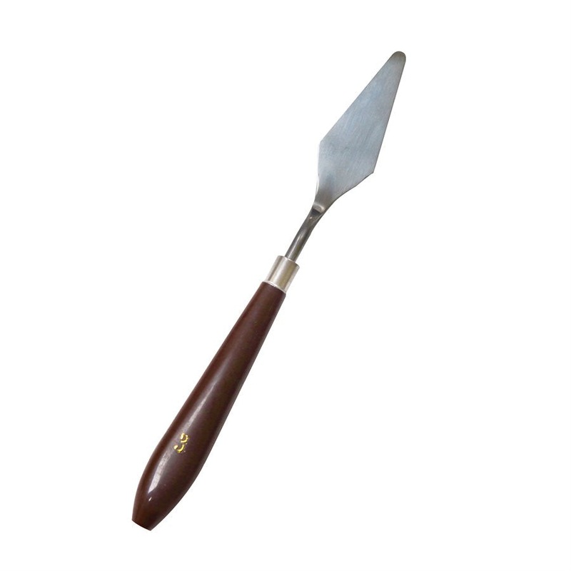 #3  Diamond Shape  Offset Icing Spatula