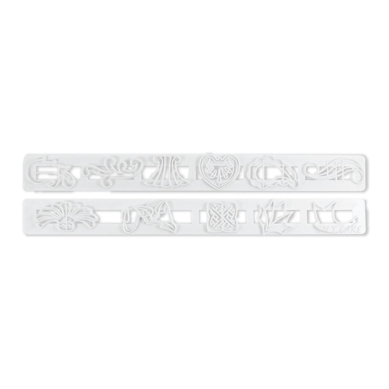 Assorted Shapes Fondant Embosser