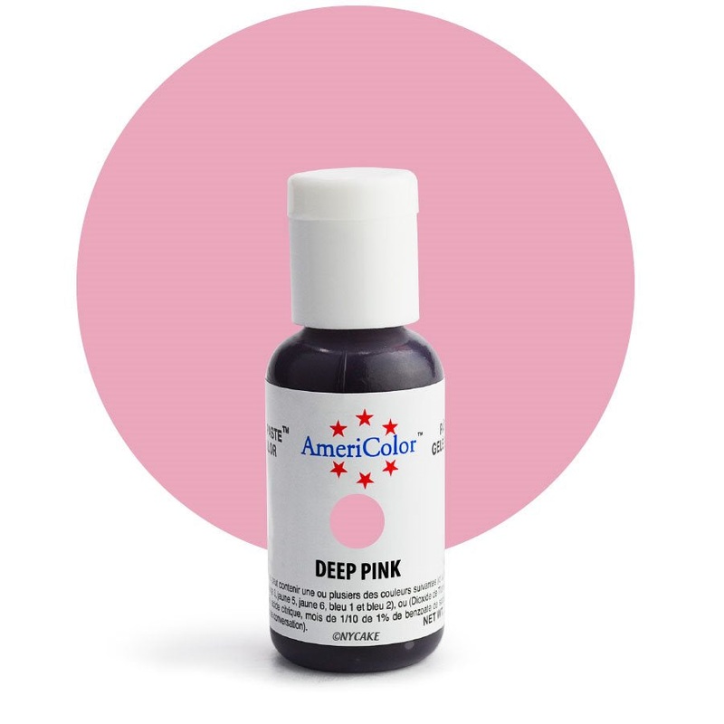 Deep Pink Gel Paste  .75 ounce By Americolor
