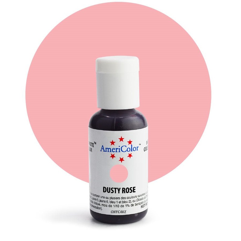 Dusty Rose Gel Paste  .75 ounce By Americolor