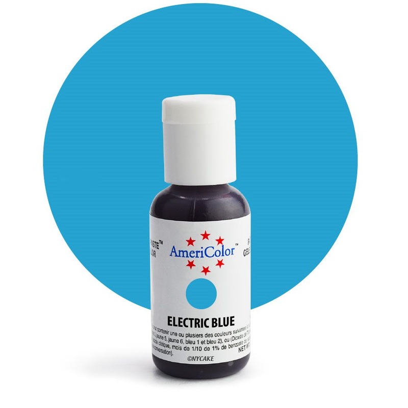 Electric Blue Gel Paste  .75 ounce By Americolor