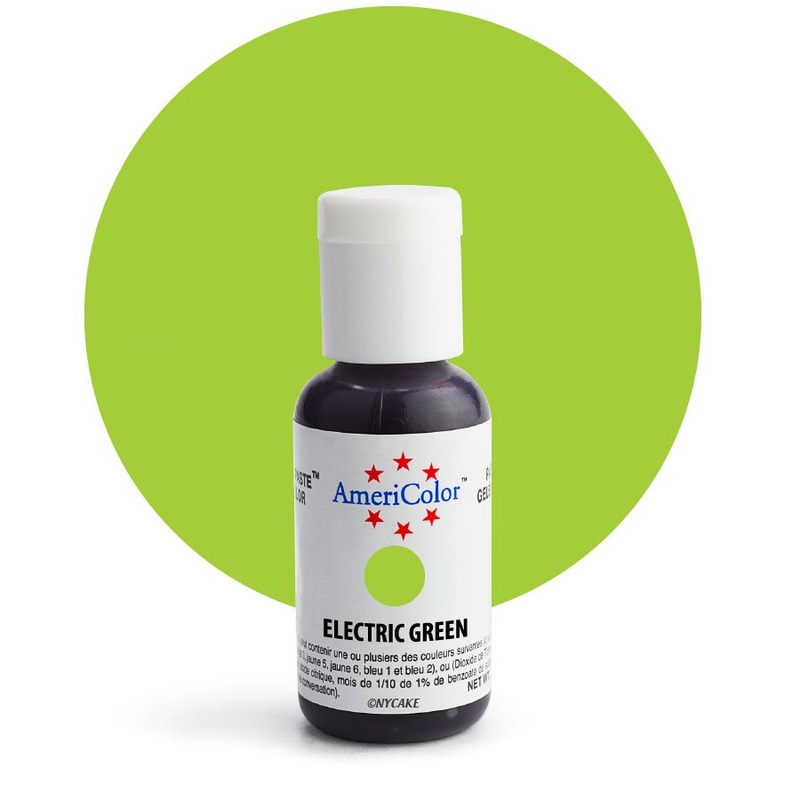 Electric Green Gel Paste  .75 ounce By Americolor