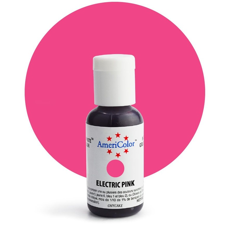 Electric Pink Gel Paste  .75 ounce By Americolor