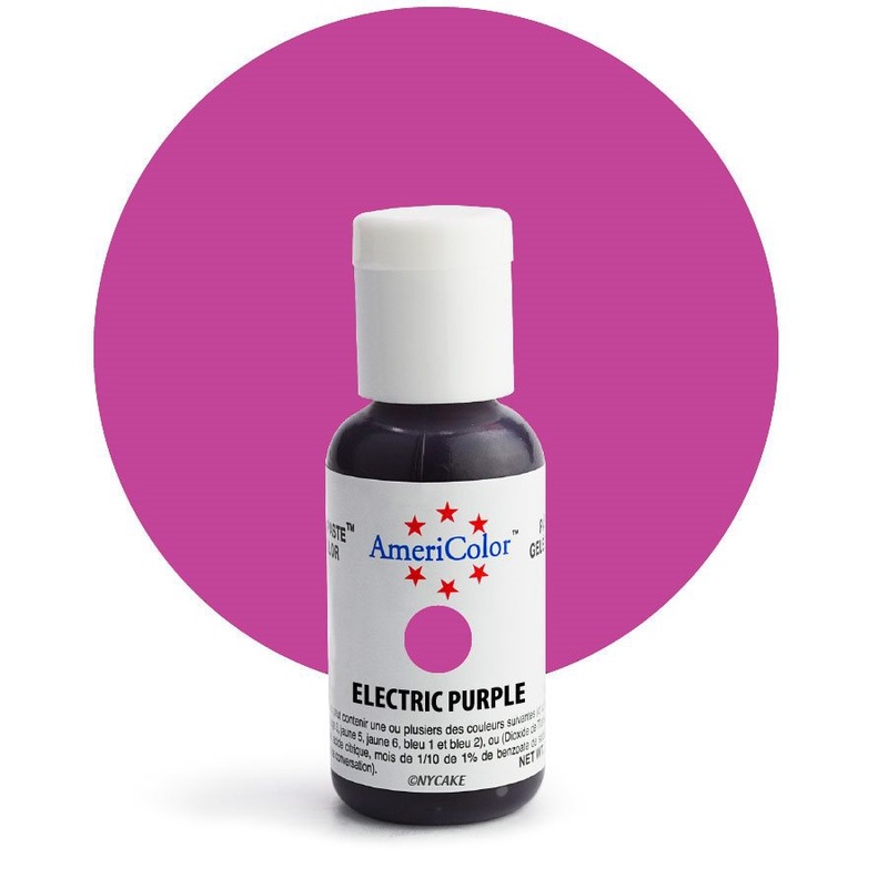 Electric Purple Gel Paste  .75 ounce By Americolor