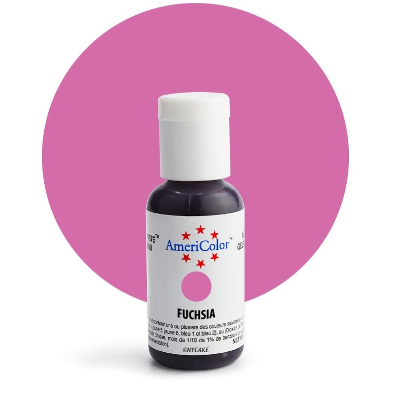 Fuchsia Gel Paste  .75 ounce By Americolor