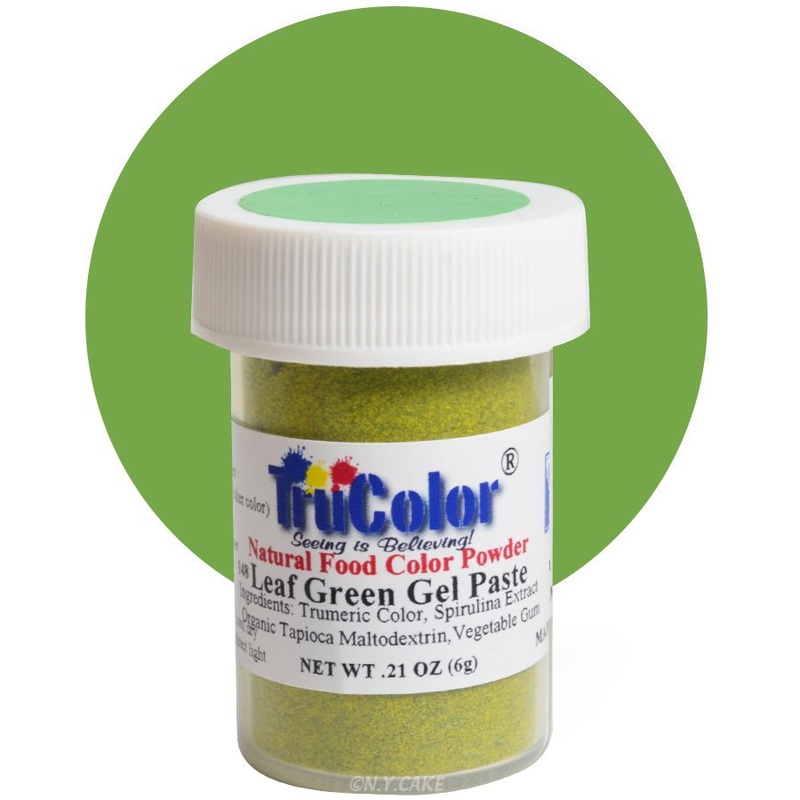 Green Gel Paste Natural Food Color 6 grams