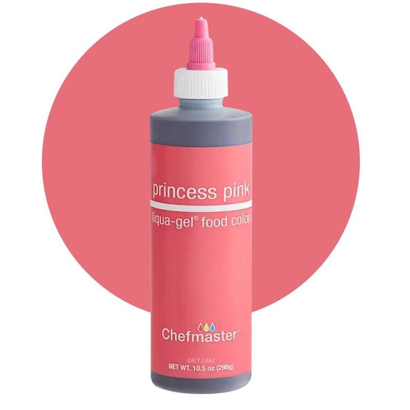 Princess Pink Liqua-Gel Color - 10.5 ounce By Chefmaster