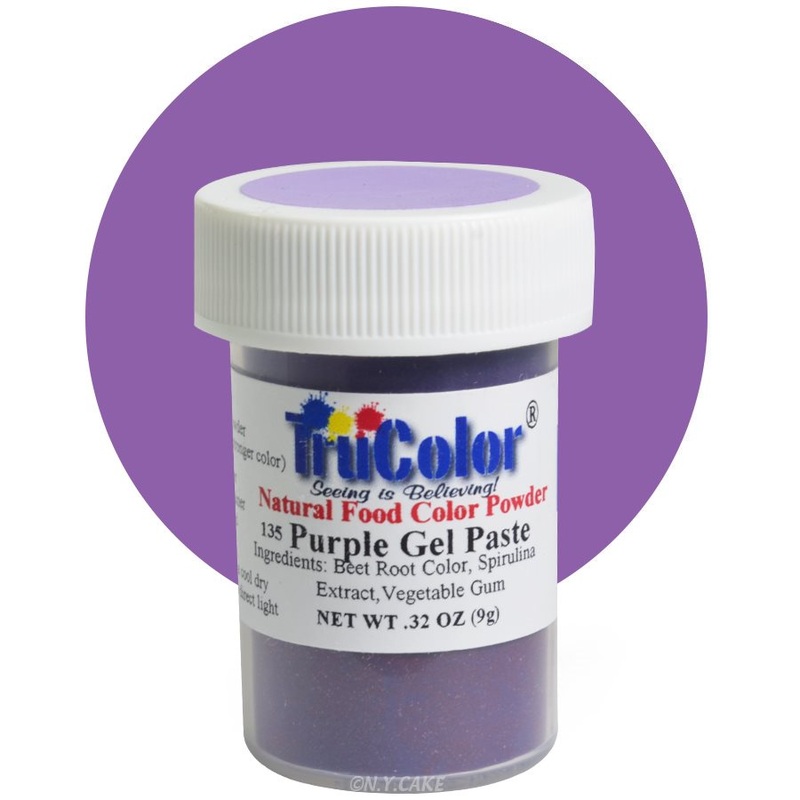 Purple Gel Paste Natural Food Color 9 grams