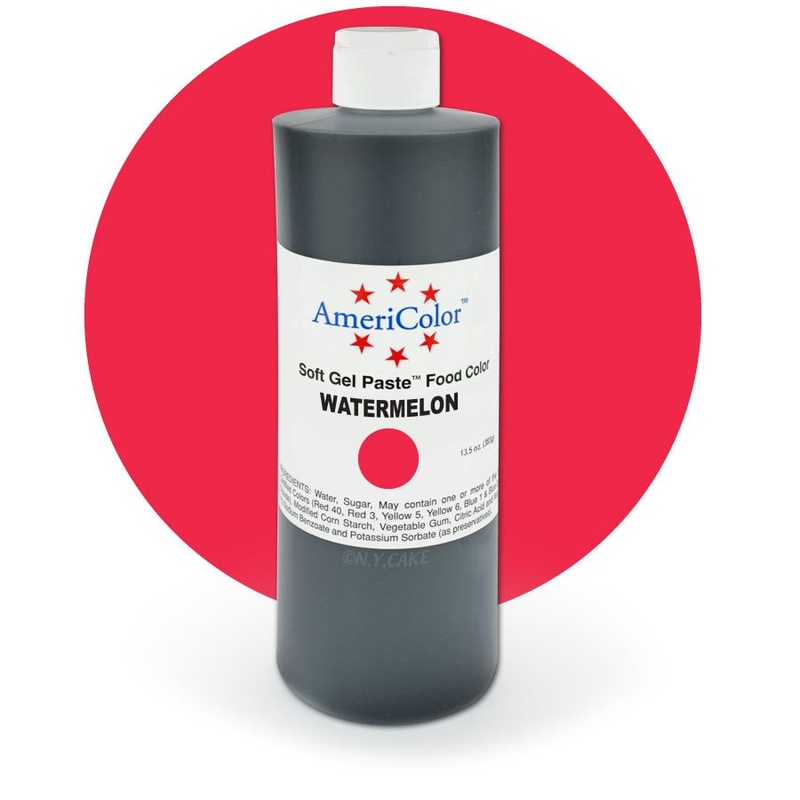 Watermelon Gel Paste -13.5  ounces By Americolor