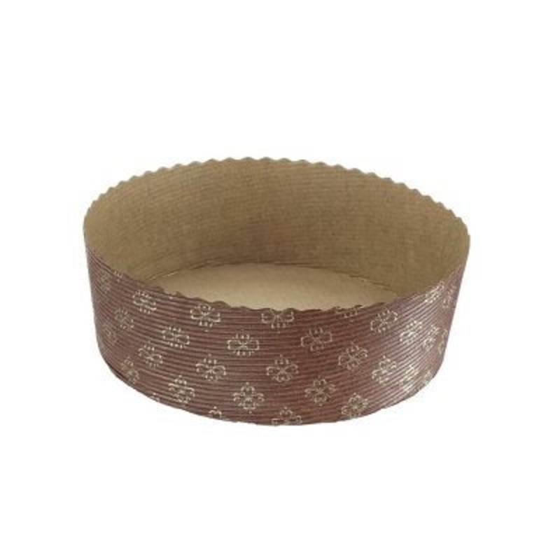 6 1/8 x 2 1/8 Inch Panettone Paper Baking Mold