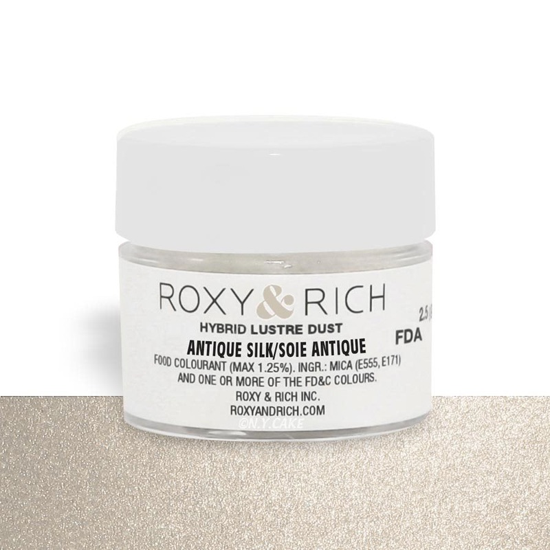 Antique Silk Edible Luster Dust By Roxy Rich 2.5 gram