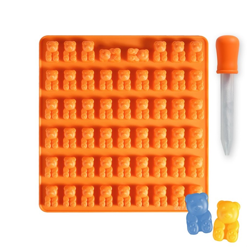 Bear Jellyflex Mold w/ Dropper