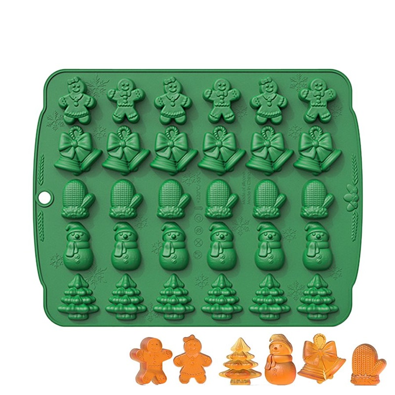 Christmas Silicone Jelly flex Mold