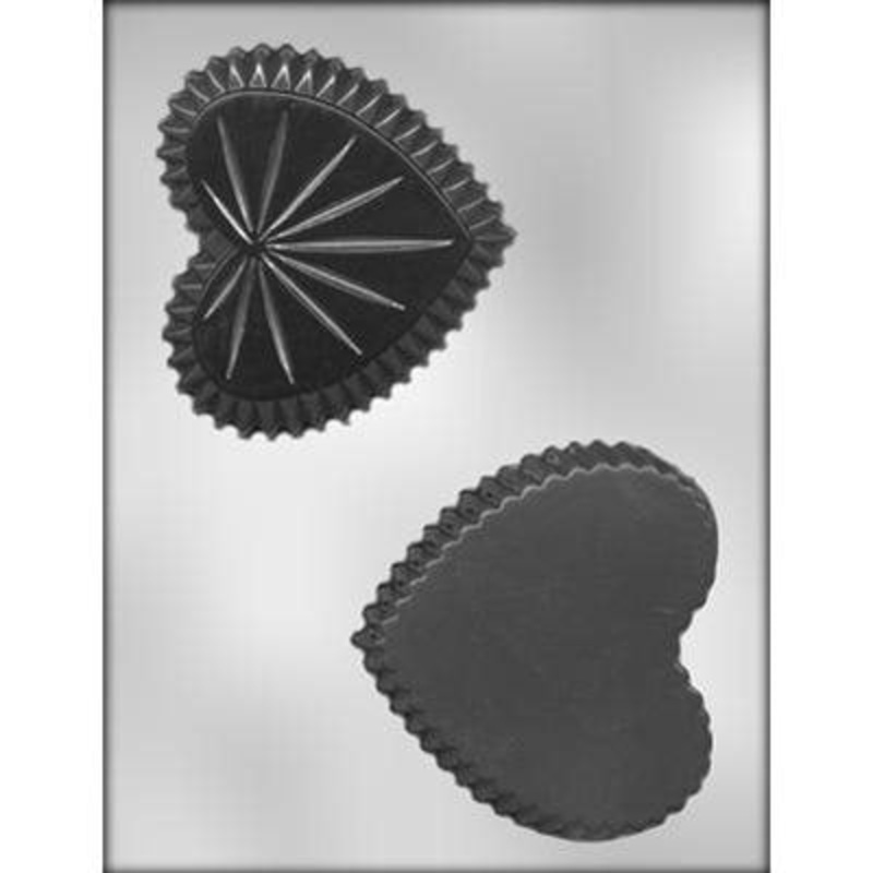 Heart Box Chocolate Candy Mold 4 1/4 Inch