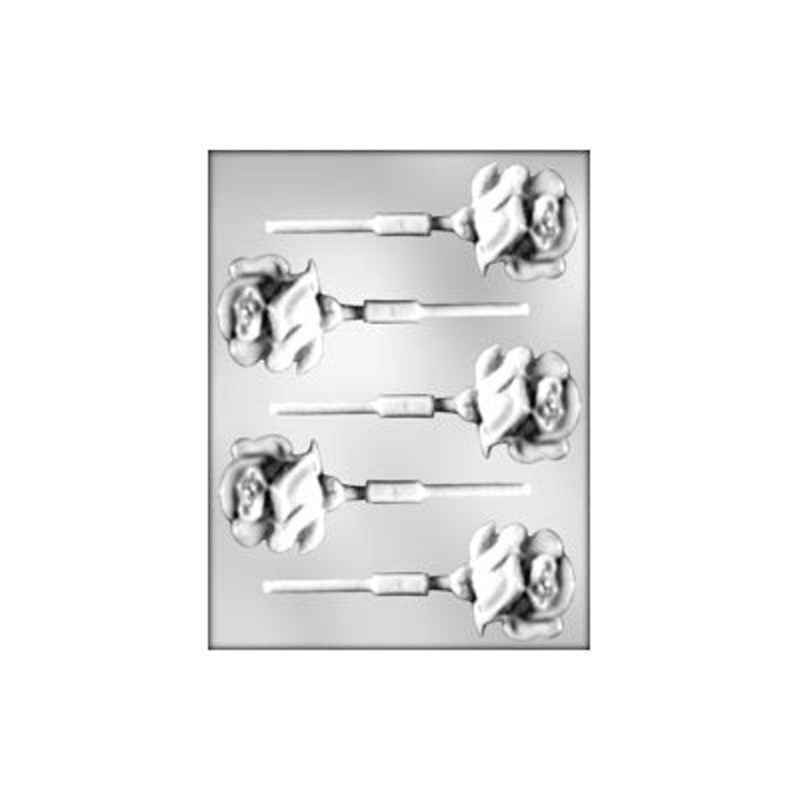 Rose Chocolate Candy Mold- 2 1/4 Inch