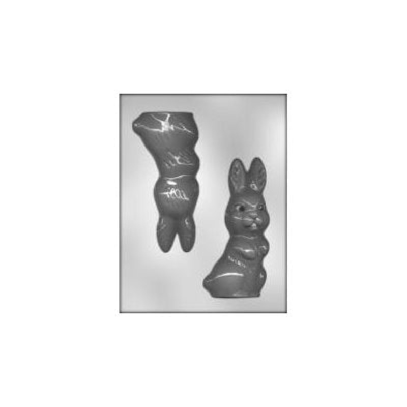 3D Bunny Rabbit Chocolate Candy Mold 6 Inch