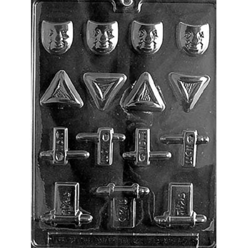 Assorted Purim  Chocolate Candy Mold