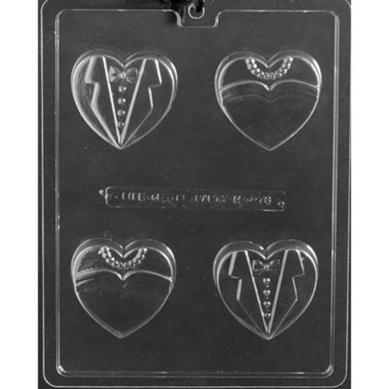 Bride & Groom Chocolate Cookie Mold