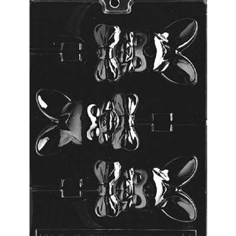 Bunny with Bow Lollipop Chocolate Candy Mold
