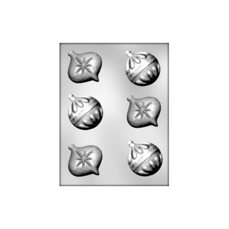 Christmas Ornament Chocolate Candy Mold 2 3/4 Inch