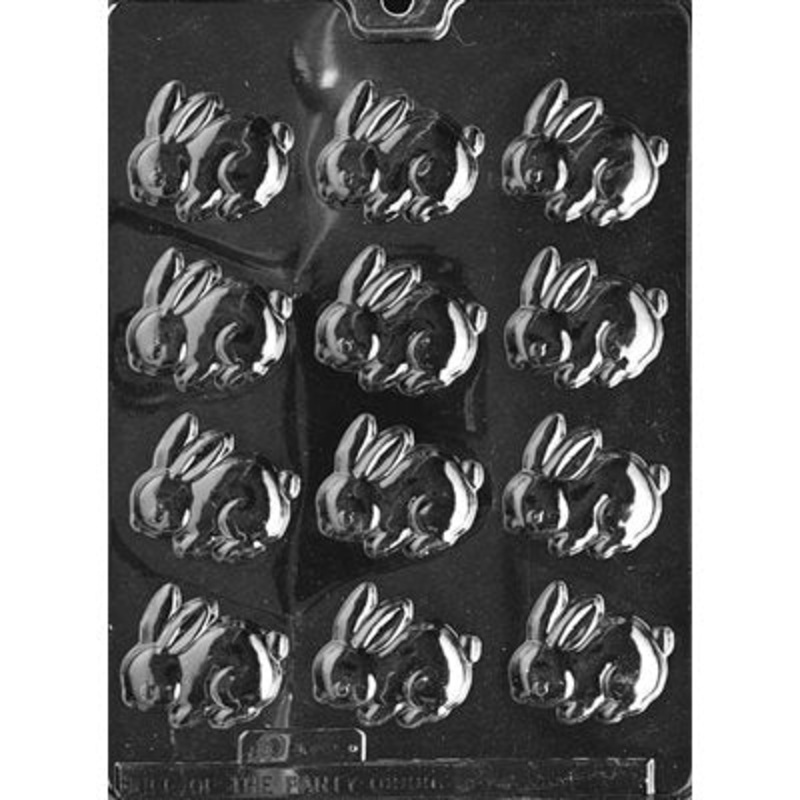 Cottontail Bunnies Chocolate Candy Mold