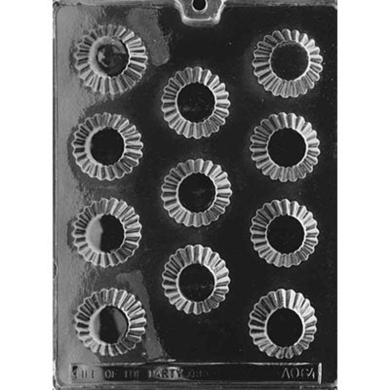 Fluted Cups Chocolate Candy Mold