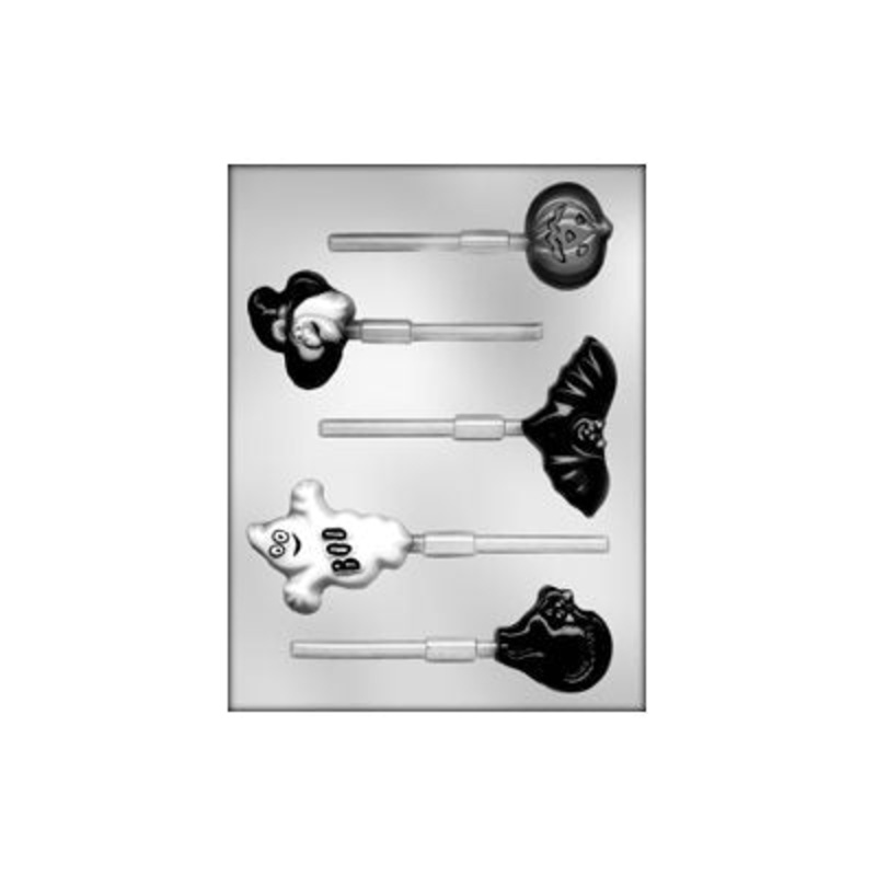 Halloween Lollipop Chocolate Candy Mold