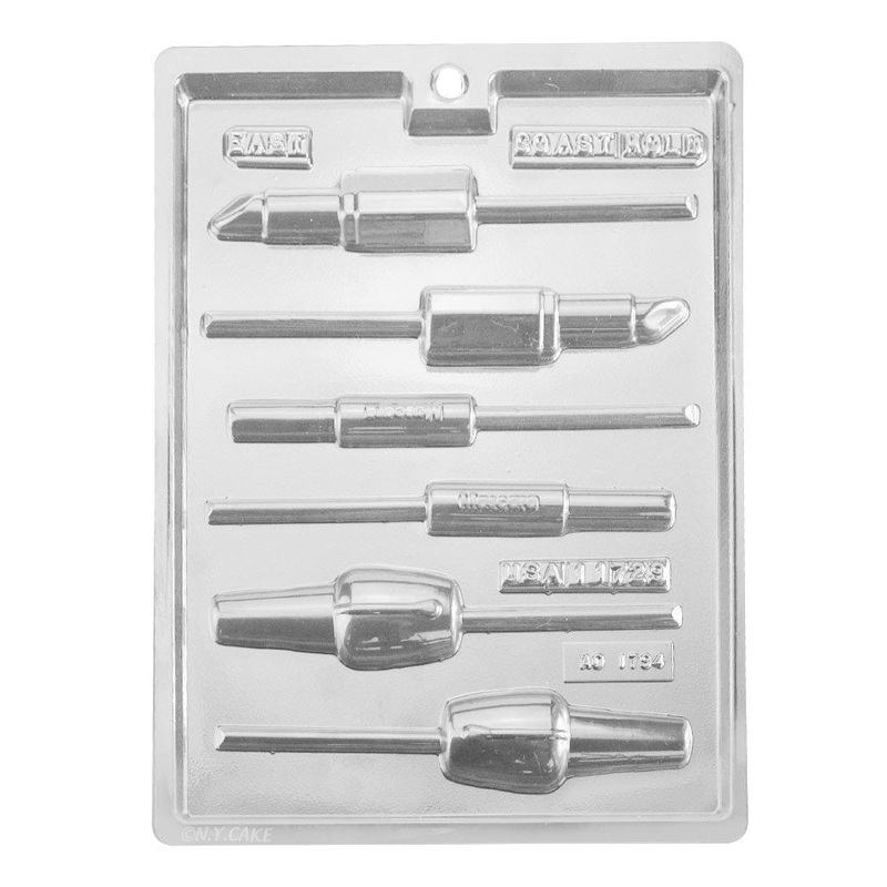 Makeup Lollipop Chocolate Candy Mold