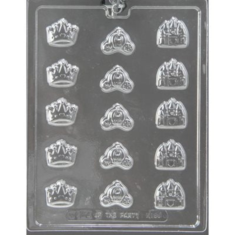Princess Decorations Chocolate Candy Mold