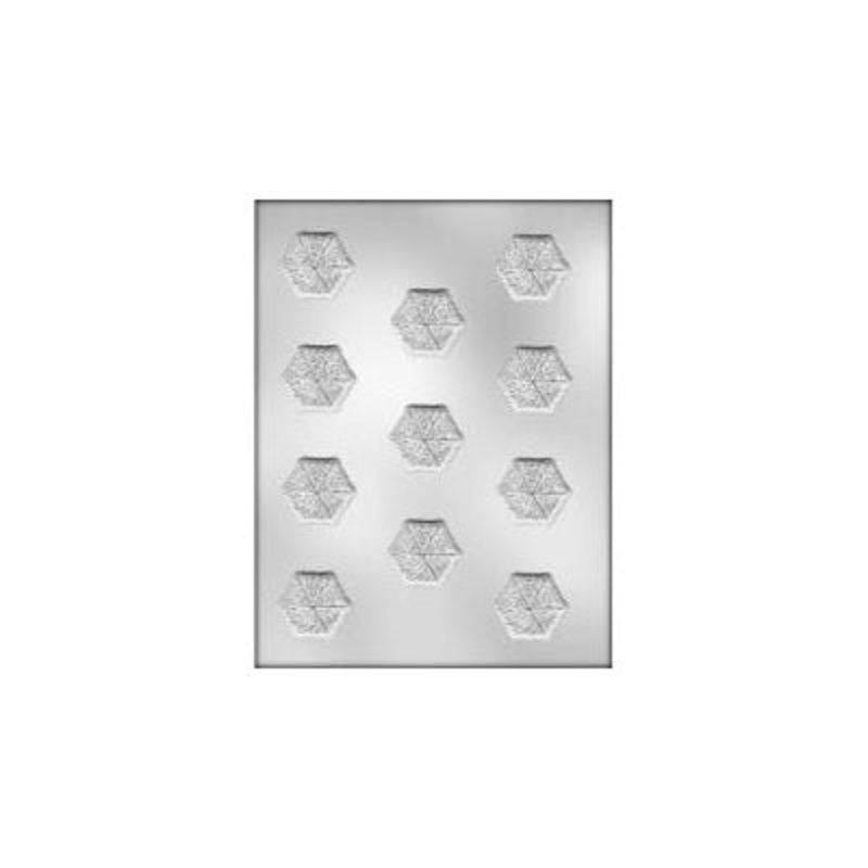 Snowflake / Celtic Knot Chocolate Candy Mold 1 1/2 Inch