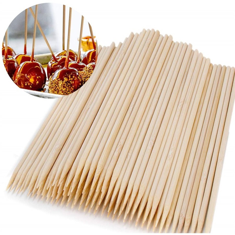 5 1/2  Inch Wooden Candy Apple Sticks Pack of 50